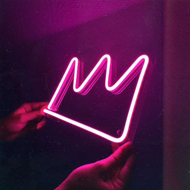 Mini King Crown Neon