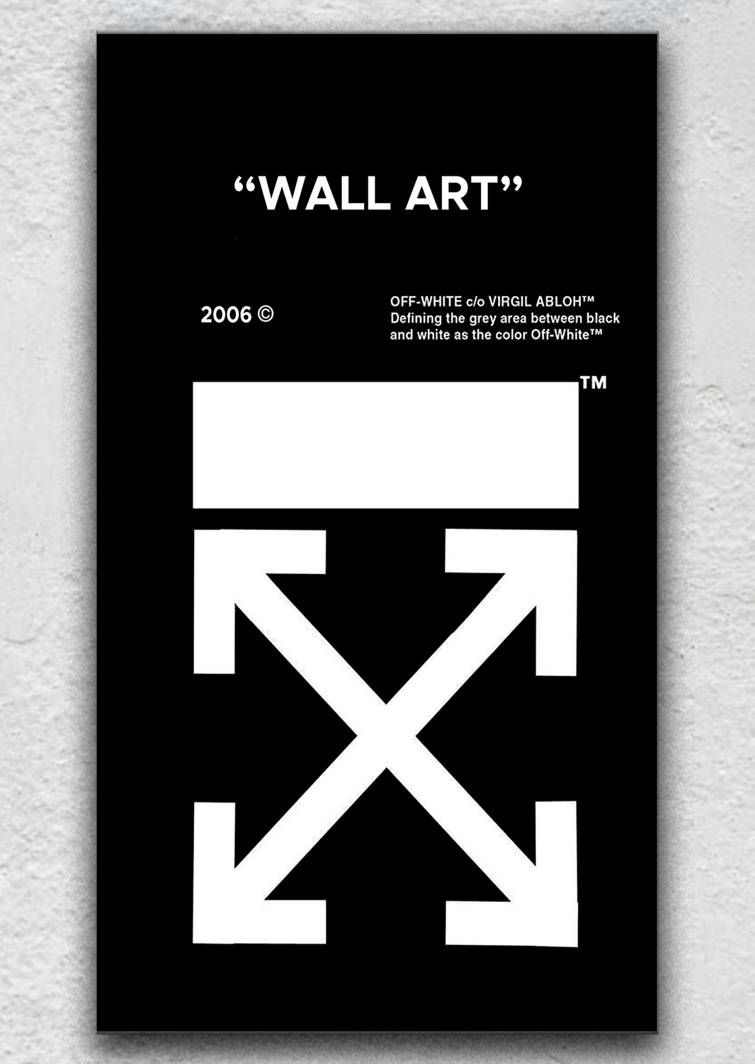 "Wall Art" - OFF WHITE