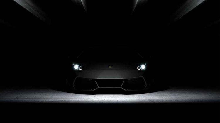 Lamborghini Aventador  In Black