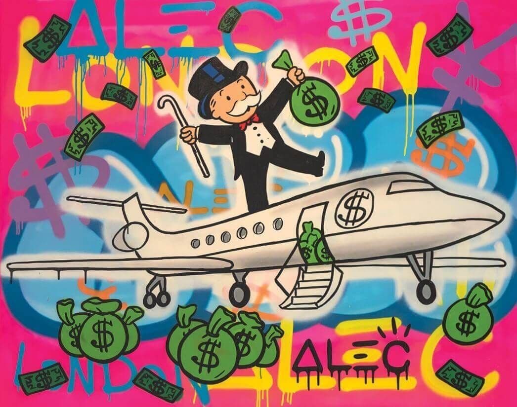 Alec Monopoly Private Jet