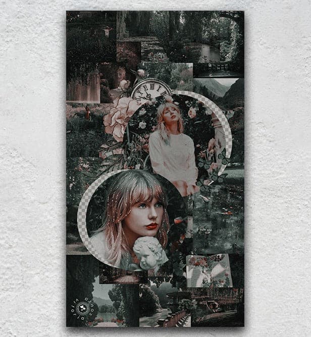 Taylor Swift Singer - collage